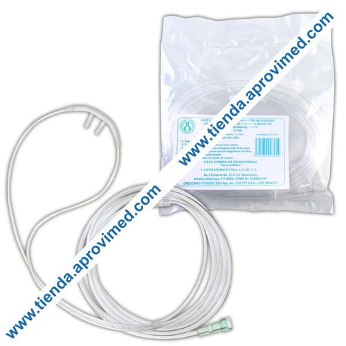 Cánula nasal pediátrica para oxigenoterapia — 1 pieza