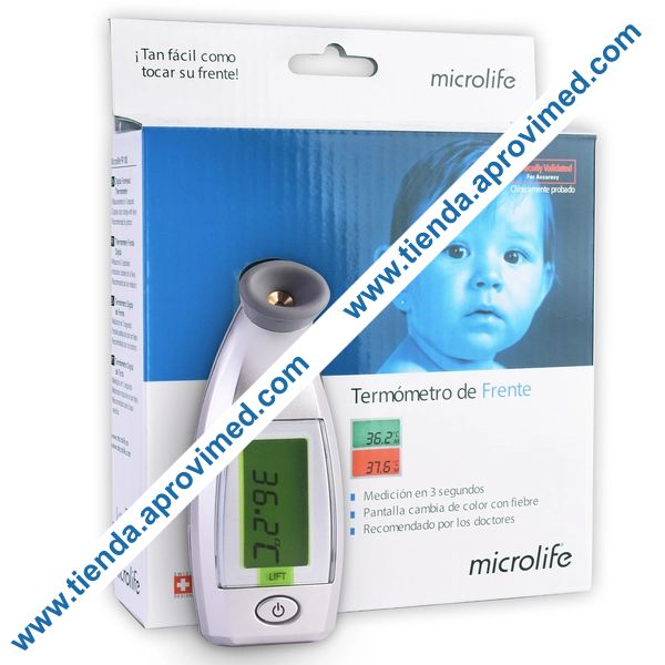 Termómetro infrarrojo de frente Microlife para medición sin contacto