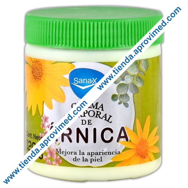 Crema corporal de árnica Sana-X para cicatrización — Tarro 120 g