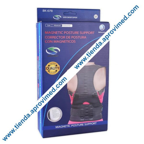 Corrector de postura magnético para espalda — Talla mediana
