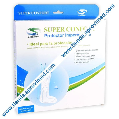 Protector impermeable para pierna enyesada — SuperConfort