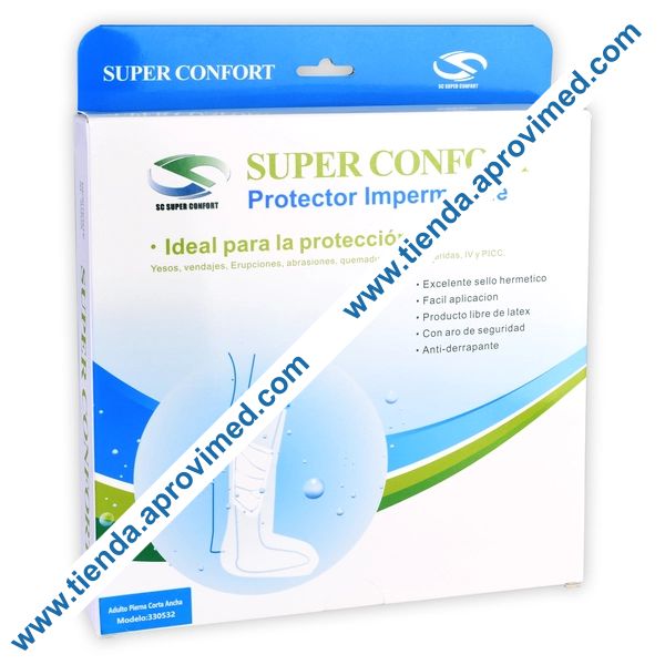 Protector impermeable para pierna enyesada — SuperConfort