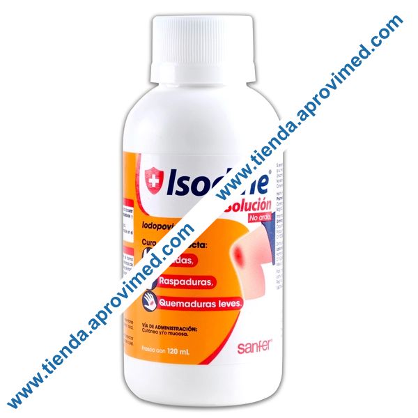 Solución Antiséptica Tópica Yodopovidona 120 ml
