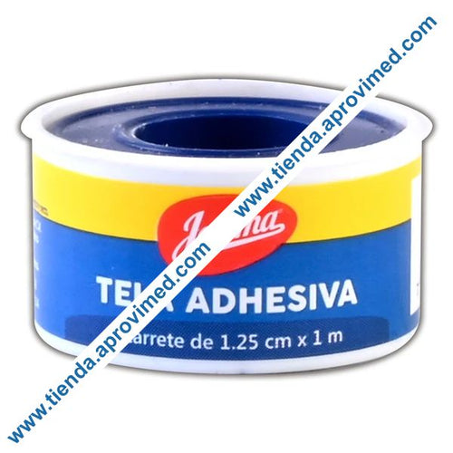 Cinta adhesiva de tela hipoalergénica 1.25 cm — 1 m de longitud