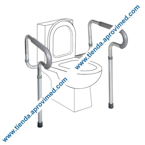 Soporte de seguridad ajustable para WC — Eko-Mobility