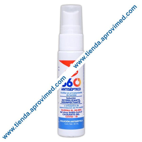 Antiséptico en spray para heridas — 30 ml de solución tópica