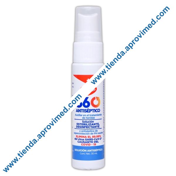 Antiséptico en spray para heridas — 30 ml de solución tópica