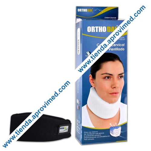 Collarín cervical blando ventilado para soporte — Talla CH