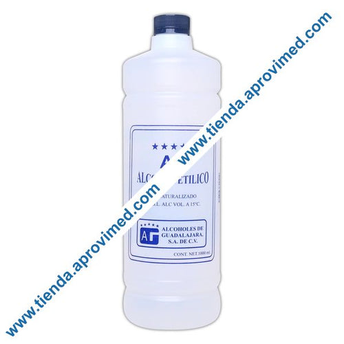 Alcohol Etílico 70° — Frasco 1000 ml para desinfección