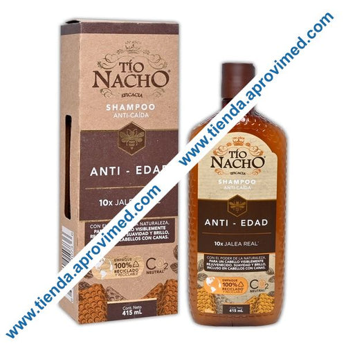 Shampoo Anticaída Tío Nacho 415 ml para fortalecer tu cabello