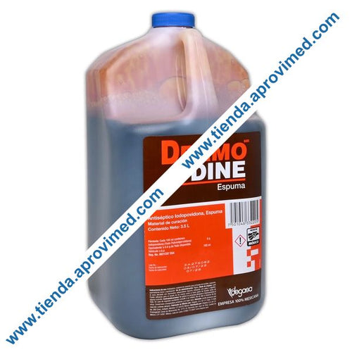 Solución Antiséptica Espuma con Yodopovidona 3.5 L — Acción Inmediata