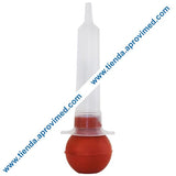 Jeringa aséptica desechable de plástico 60 ml para irrigación y succión