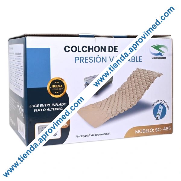 Colchón inflable de presión alterna para prevención de llagas