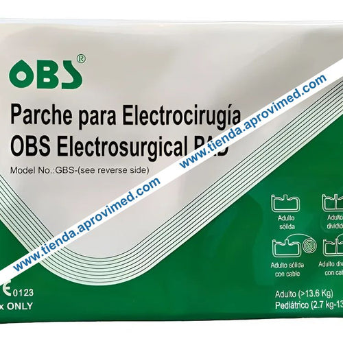 Placa para electrocirugía con cable Surgerifyx Premium — 1 pieza