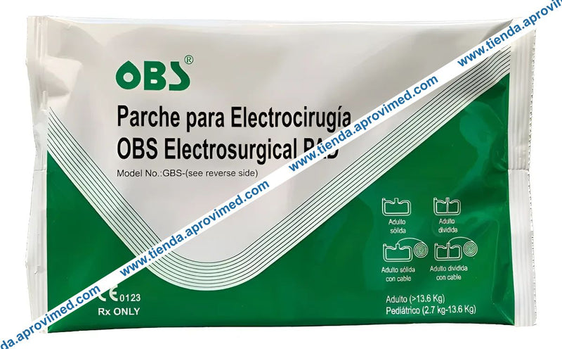 Placa para electrocirugía con cable Surgerifyx Premium — 1 pieza