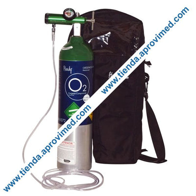 Kit de cilindro de oxígeno portátil para oxigenoterapia
