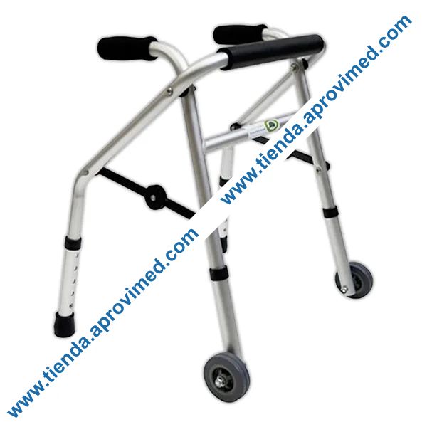 Andadera Infantil Plegable para Movilidad — Color Plata