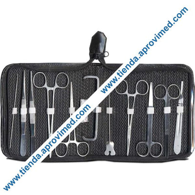 Estuche de disección profesional — 12 piezas