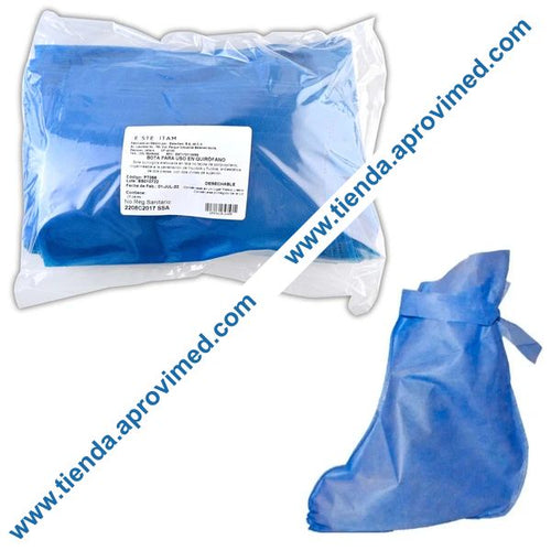 Bota desechable para cirujano — Paquete de 25 pares