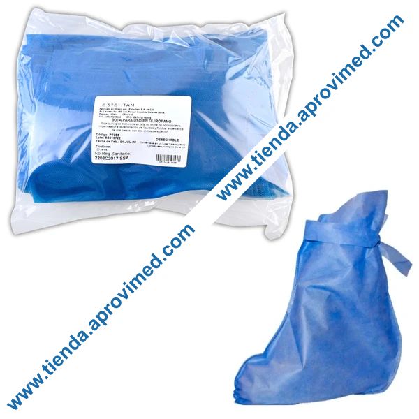 Bota desechable para cirujano — Paquete de 25 pares