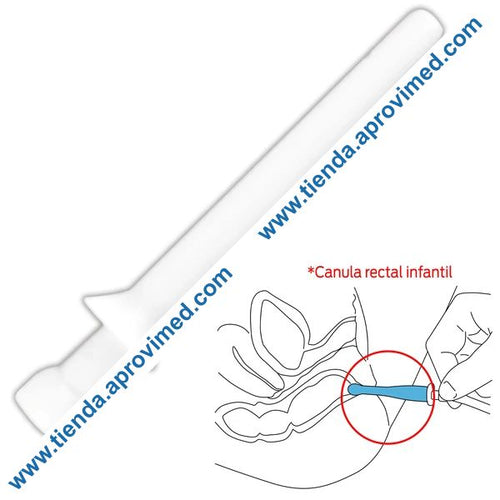 Cánula rectal desechable para irrigador infantil — 1 pieza