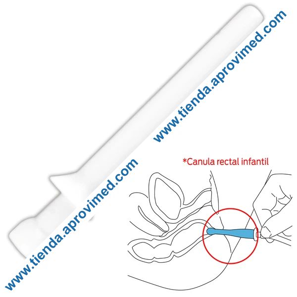 Cánula rectal desechable para irrigador infantil — 1 pieza