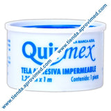 Cinta adhesiva de tela hipoalergénica para heridas — 1.25 cm x 1 m