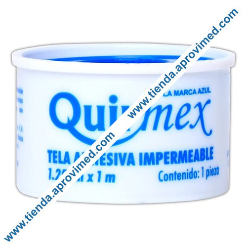 Cinta adhesiva de tela hipoalergénica para heridas — 1.25 cm x 1 m