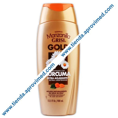 Shampoo aclarante de manzanilla Grisi para bebé 400 ml