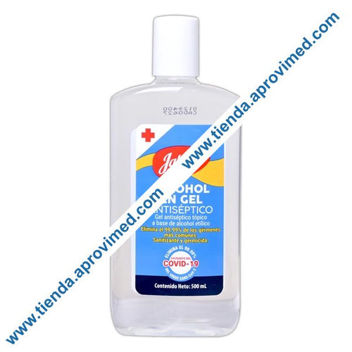 Alcohol en gel antiséptico 70° — 500 ml