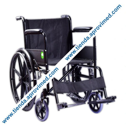 Silla de ruedas estándar para movilidad — Color negro 18"