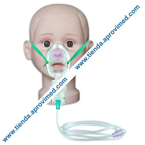 Mascarilla nebulizadora pediátrica para inhalación SensiMedical — 1 pza