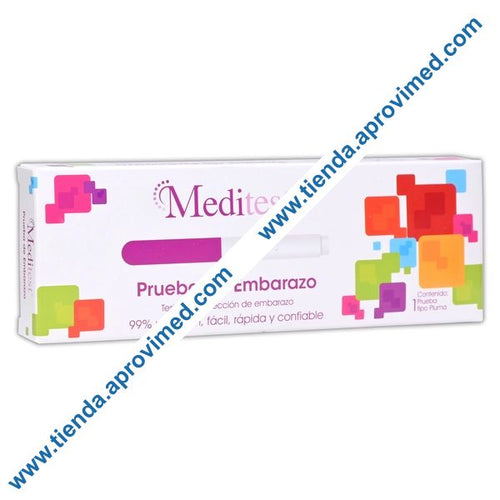 Prueba de embarazo MEDITEST tipo pluma — 1 pieza