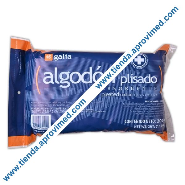 Algodón absorbente suave y altamente absorbente — Bolsa 200 g