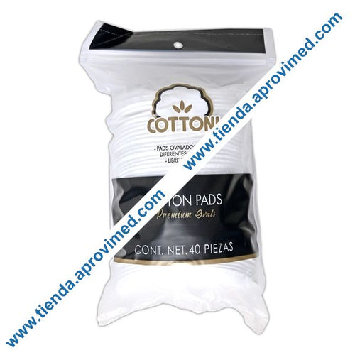 Discos de algodón facial premium — Paquete 40 piezas