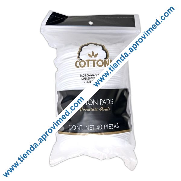 Discos de algodón facial premium — Paquete 40 piezas