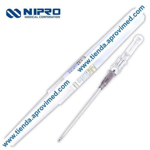 Catéter intravenoso radiopaco 16G — Ideal para infusiones seguras