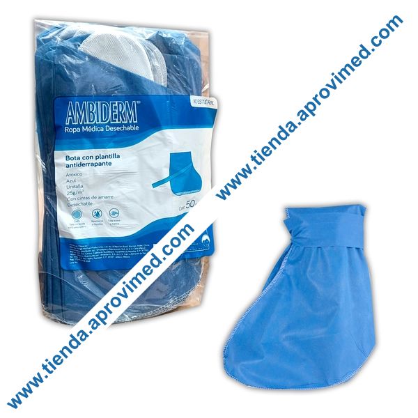 Bota desechable para cirujano con plantilla — Paquete 25 pares