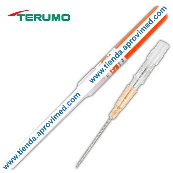 Catéter intravenoso radiopaco 14G para infusiones rápidas