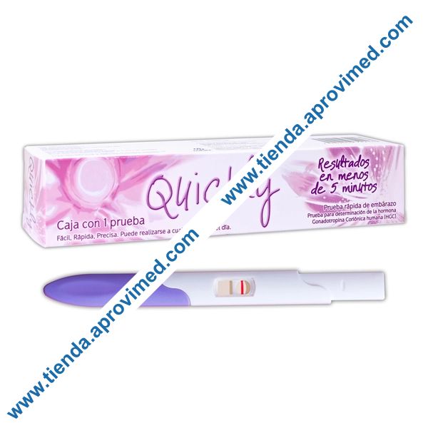 Prueba de embarazo rápida y confiable — Tipo pluma con 1 prueba