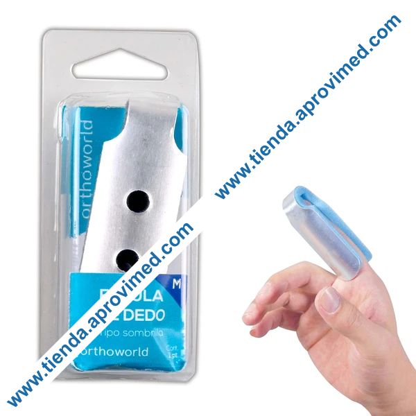 Férula de dedo inmovilizador — Ideal para rehabilitación y recuperación