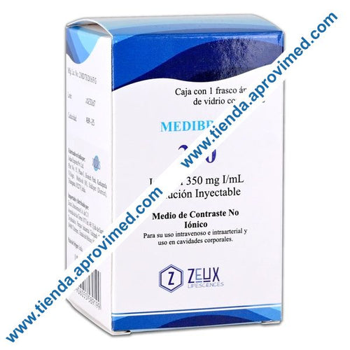 Medio de contraste Iohexol 350 mg/ml para diagnóstico médico — 50 ml