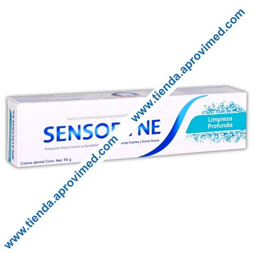 Pasta de dientes Sensodyne Limpieza Profunda 90 g para dientes sensibles