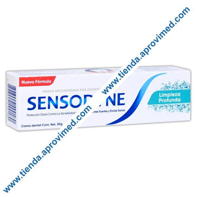 Pasta dental para dientes sensibles Sensodyne 50 g - Limpieza profunda